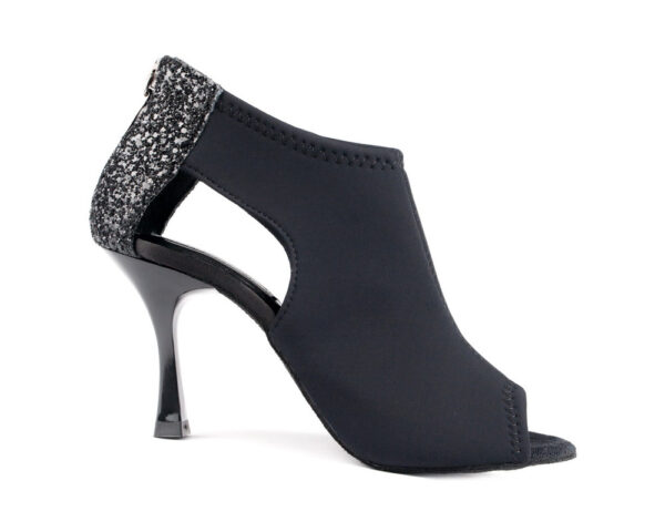 PD810 Black Neoprene and Glitter