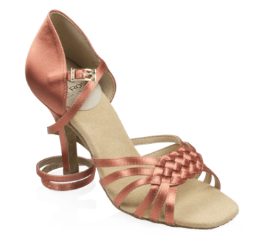 869-X Moonglow | Dark Tan Satin