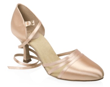 100 Ohio | Light Flesh Satin