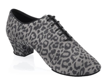 H460 Thunder | Grey/Black Leopard Print Leather