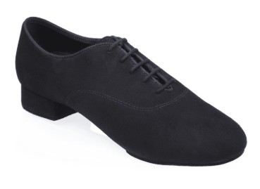 335 Windrush | Black Nappa Suede Leather