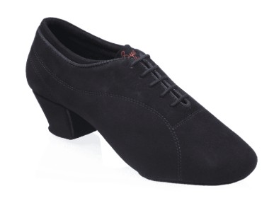 BW111 Bryan Watson | Black Nappa Suede