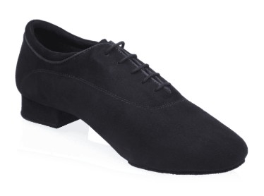 355 Alex | Black Nappa Suede Leather